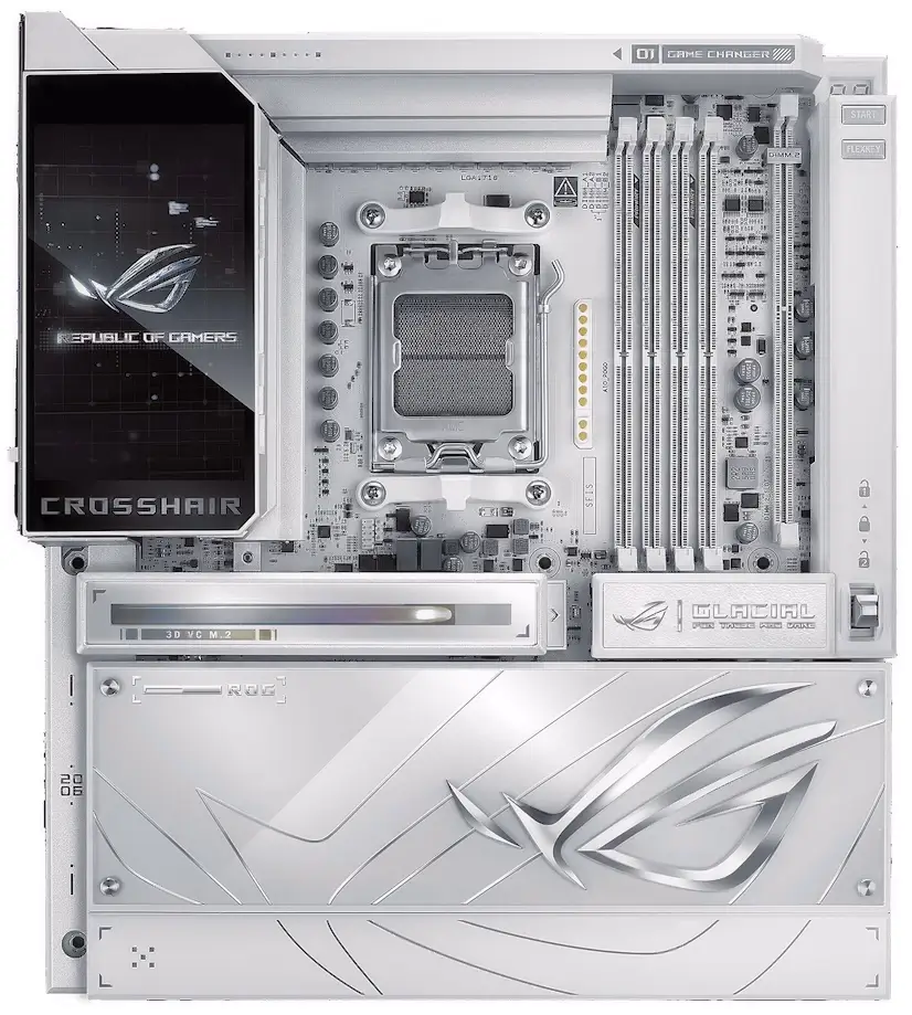 Montaje Placa Base ASUS ROG CROSSHAIR X870E GLACIAL Getafe Getafe PC - Montaje Placa Base ASUS ROG CROSSHAIR X870E GLACIAL Getafe