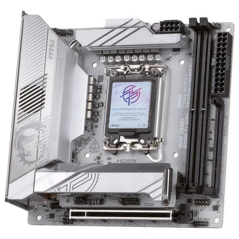 Montaje Placa Base MSI MPG Z890I EDGE TI WIFI Gaming PC Getafe Montaje Placa Base MSI MPG Z890I EDGE TI WIFI Gaming PC Getafe